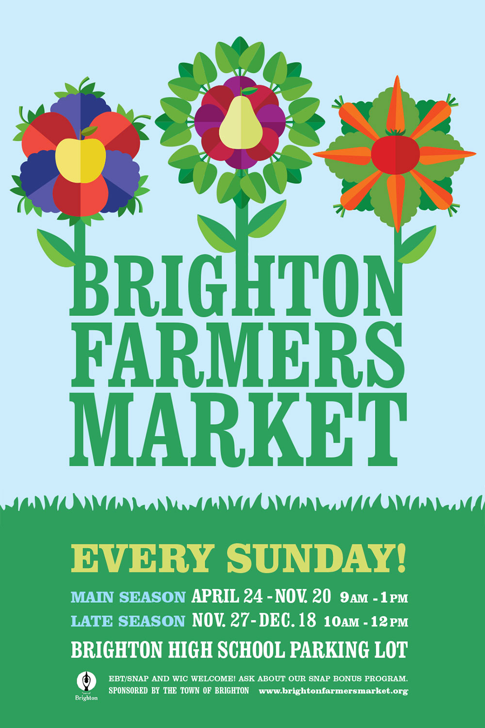 CLIENT:Brighton Farmers Market

DATE:May 2022

PROJECT:Poster for farmers market