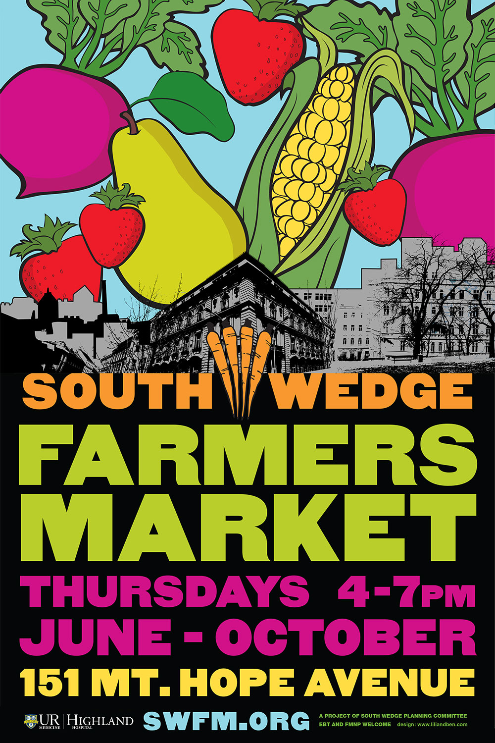 CLIENT:Southwedge Farmers Market

DATE:June 2015

PROJECT:Banner for farmers market